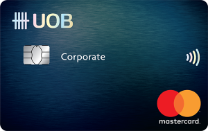 UOB MASTER CARD CORPORATE CARD
บัตรเครดิตมาสเตอร์การ์ดคอร์ปอเรทการ์ด
